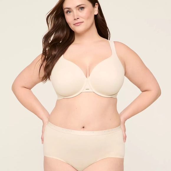 3 for $36 Cacique/Lane Bryant Modern Luxe Lightly Lined Full Coverage Bra - Picture 2 of 8